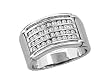 Nice Large Mens 1/2 CTW. Diamond Ring / Band