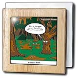 Review 3dRose LLC  / Forrest Gunk - 6 Inch Tile Napkin Holder