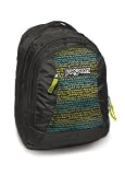 JanSport Rucksack Essence, alien green crows club, 50x30x21, 31 liters, TPZ5 - farblich / sortiert