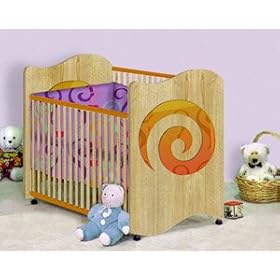 Natural Birch 2-in1 Crib Magic by Room Magic