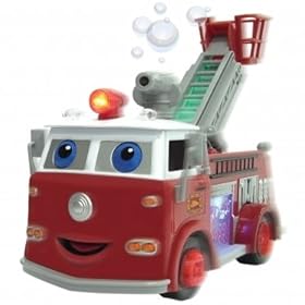  NKOK Bump & Go Bubble Fire Truck