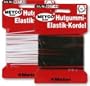Hutgummi Elastik Kordel 4 M. Weiss