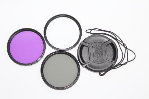 Pro 52mm Lens Filter Sets (UV+FLD+CPL+Len Cap) forNIKON D7100 D7000 D5200 D5100 D5000 D3200 D3100 D3000 D90 D80 DSLR Cameras