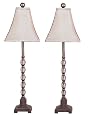 UMA 27090 White Polystone Buffet Lamp