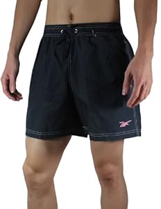 Reebok Mens High Performance Athletic Sports Shorts with Brief Lining S Dark Blue