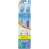 Oral-B Indicator Contour Clean Medium Bristle Toothbrush Value Pack 2 Count (Pack of 6)