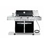 Weber 1881301 Summit E-650 Natural Gas Tuck-Away Rotisserie Grill, Black