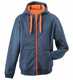 Sportive Bonding Herrenjacke mit Kapuze in 6 Topmodischen Farben