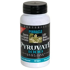 Pyruvate 1000 Bioactive Fat Modulator Pinnacle 60 tablets