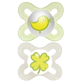 MAM 0-2 Months Unisex Start Soothers (2-Pack)