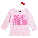 ハローキティ バービー七分袖Tシャツ ピンク