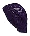 Hip Womens Slouchy Lightweight Knitted Beanie - Purple