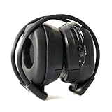 Brand DW-IR580 Universal Dual Channel IR Wireless Infrared Stereo Foldable Headphones for In-Car Video Listening