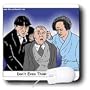Rich Diesslins Funny General Cartoons - Three Stooges Don t Even Think About It - Mouse Pads