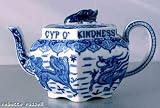 Review Copeland  / Early c1880 Robert Burns Copeland Dragonware Teapot