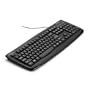 Kensington K64407US Pro Fit USB/PS2 Washable Keyboard with Anti-microbial Protection, Black