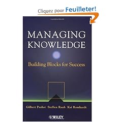 Managing Knowledge: Building Blocks for Success