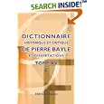 Dictionnaire historique et critique de Pierre Bayle et dissertations: Tome 15. Z