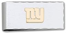 New York Giants Gold Plated Brass Money Clip