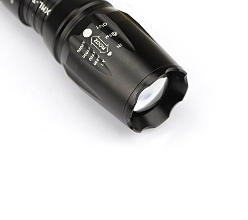 Ultrafire 2200lm Cree Xm-l T6 LED Flashlight Focus Torch + 26650 Battery Charger