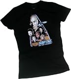 Star Trek: The Next Generation Crew Crop Sleeve Fitted Juniors T-Shirt