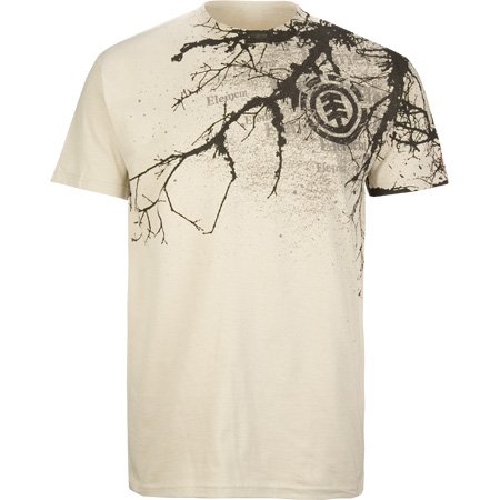 ELEMENT Silence Mens T-Shirt - Stone