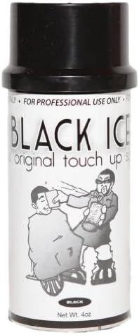 Black Ice Original Black Hair Touch up Spray 4 Oz