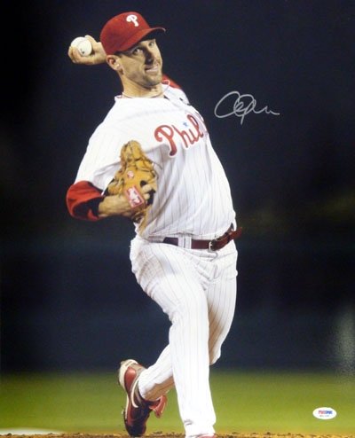 Cliff Lee Autographed/Hand Signed Phillies 16x20 Photo #3 PSA/DNA