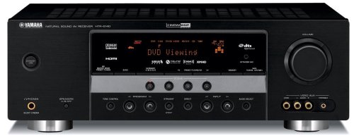Yamaha HTR-6140BL 525 Watt 5.1-Channel Home Theater Receiver