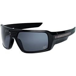 Fox Racing The Study Men's Polarized Sportswear Sunglasses - Polished Black/Grey