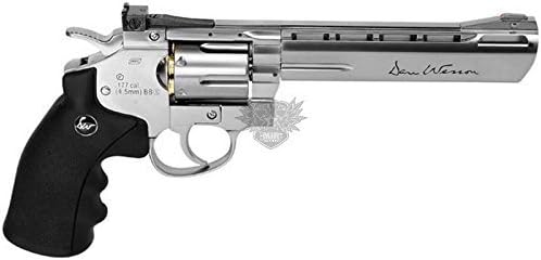 ASG Dan Wesson 6" Silver 4.5mm BB airgun by MiR Tactical