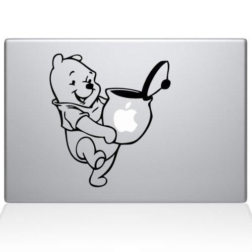 Pooh Honey Macbook Vinyl Sticker Laptop Skin