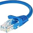 Mediabridge Cat5e Ethernet Patch Cable (15 Feet) - RJ45 Computer Networking Cord - Blue - (Part# 31-399-15B )