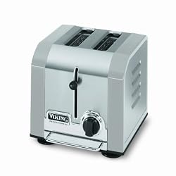 Viking Professional 2 Slot Toaster, Stainless Gray
