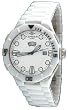 Oniss #ON8040-M7 Men's Sol Collection White Ceramic Watch