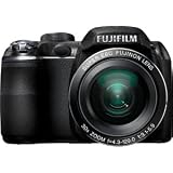Fujifilm FinePix S4000 14 Megapixel Bridge Camera - Black. FINEPIX S4000 14MP 3IN LCD 30X WIDE ZOOM FACE DETECTION CAMERA. 3' LCD - 30x Optical Zoom - Optical (IS) - 4288 x 3216 Image - 1280 x 720 Video - Motion JPEG (AVI) - HDMI - PictBridge