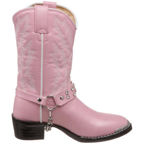 The Durango Lil' Pink N Chrome Western Boot