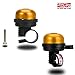 Arltb Mini Aluminum Bike Bell 20-22mm for Kids Durable Crisp Loud Anti Rust Fit Mini Bicycle Bells Handlebars Horn Accessories (5 Colors)