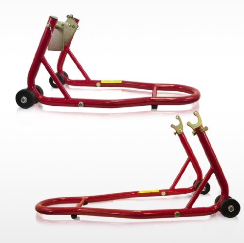 New Motorcycle Bike Stand Front & Rear Swingarm Lift Set