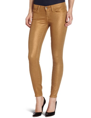Lucky Brand Women's Charlie Low Rise Skinny Jean, Membrane Gold, 28x32