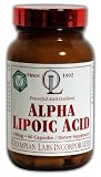 Olympian Labs Alpha Lipoic Acid, 100mg Twin Pack (Pack of 2)