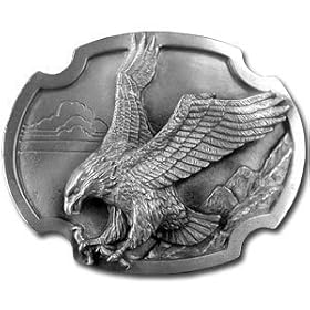Belt Buckle - Eagle Landing - Belt Buckle