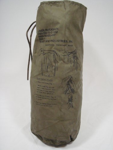 US Military Surplus Army USMC Waterproof Rucksack Dry Bag (Lot of 6)