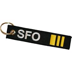 Schl�sselanh�nger "SFO" Senior First Officer, inkl. Schl�sselring