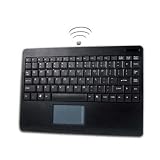 87KEY USB Wrls Slimtouch Keyboard Black for Pc
