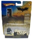 Mattel Hot Wheels 2005 1:64 Scale Batman Begins Camouflage Mini Batmobile and Figure Car Gift Set