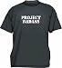 Project Badass Distressed Style Logo Men's tee Shirt in 12 colors Small thru 6XL