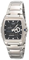  Casio Men's Ana-Digi Edifice Thermometer Bracelet Watch #EFA120D-1AV