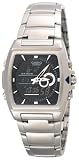 Casio Men's EFA120D-1AV Ana-Digi Edifice Thermometer Bracelet Watch