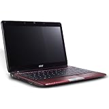 Acer Aspire Timeline 1810TZ 29,5 cm (11,6 Zoll) Notebook (Intel Pentium SU4100 1.3GHz, 2GB RAM, 250GB HDD, Intel GMA 4500MHD, Win 7 HP) rubinrotvon "Acer"